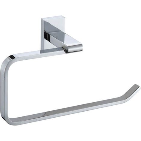 Showerdrape Unity Chrome Stainless Steel Wall Mounted Towel Ring