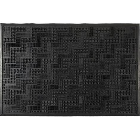 Paillasson Grattoir "Antidérapant" 40x60cm Noir (1/2)