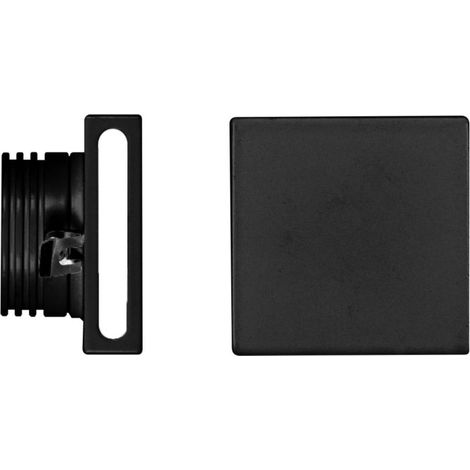 Marches - Applique murale encastrée LED Beneito & Faure - 4 W, blanc chaud 3000K, 120  - Noir