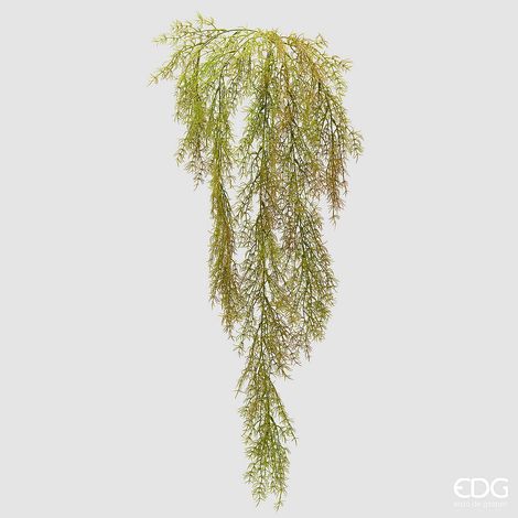 EDG Enzo De Gasperi Pianta Artificiale Erba Palustre Cadente H 106 Cm Olive – Pianta Decorativa Realistica Design Moderno
