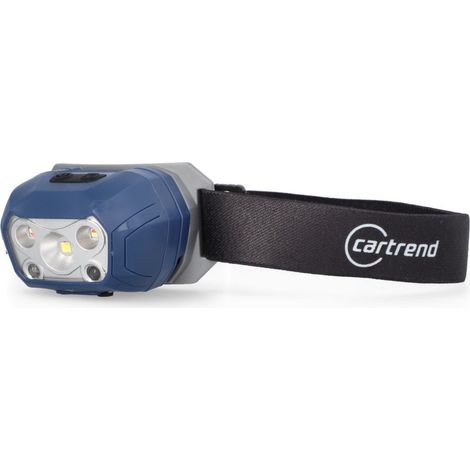Cartrend LED-Stirnlampe 400 Lumen schwarz-blau (1/3)