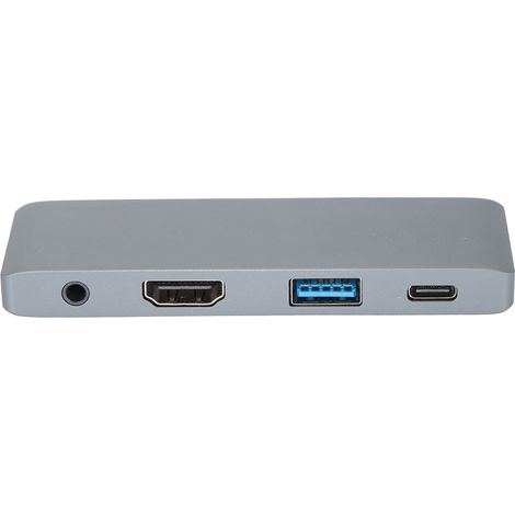 Hub USB 3.0 Mindpure TYPEC vers USB 3.0 + Interface multimédia haute définition AUDIO 3.5 + PD pour ordinateurs portables Windows Type C (1/5)