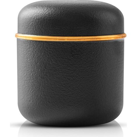 Boîte à thé en céramique, théière en céramique, récipient de rangement pour grains de café, boîte de rangement simple, petite et portable, résistante à l'humidité (1/5)