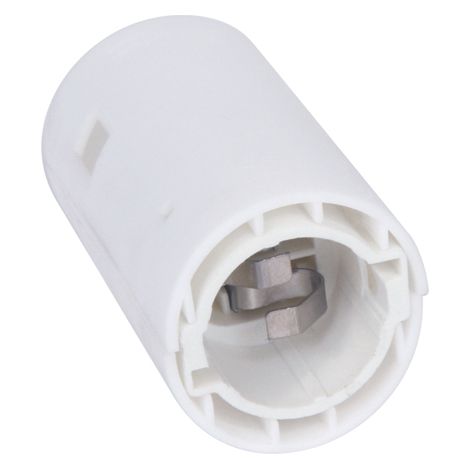 DEBFLEX - DOUILLE B22 SERT CABLE AVEC COIFFE ENCLIQUETABLE BLANC - 712750