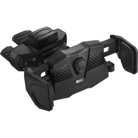 Spigen TMS24 CD Slot Fahrzeughalter KFZ Handy-Halterung mechanische Autohalterung für den CD Slot Schwarz (1/5)