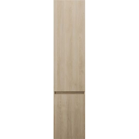 burgbad Lin20 Armoires hautes murales avec 2 portes, y compris