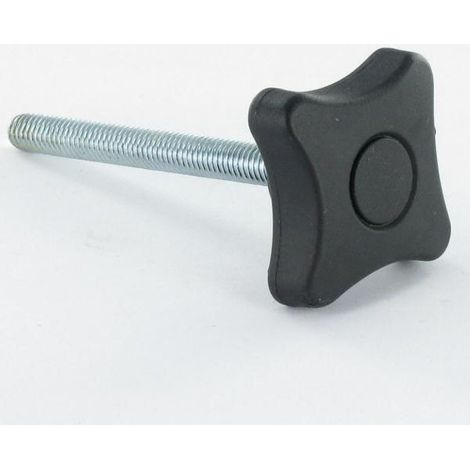 Bout Serrage 4 BRANCHES M5X10 nylon noir-1 pièce