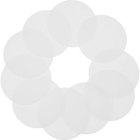 Lot de 20 Plaques de Diffusion LED pour Downlight, Diffuseur en PC Plat Incurvé, Accessoire D'éclairage pour Plafonnier Encastré (1/5)