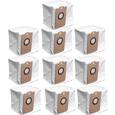 10 pezzi di sacchetti antipolvere applicabili per aspirapolvere robot Proscenic M7 Pro M8 Pro per Uoni V980 Plus, per Kyvol Cybovac S31, accessori di ricambio speciali per sacchetti antipolvere a prov (1/5)