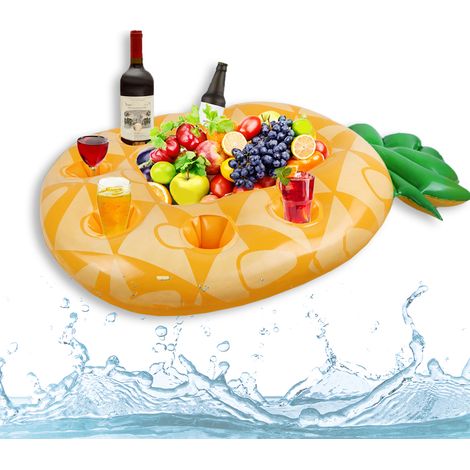 Porte-gobelet flottant en forme de fruit pour piscine, accessoires de piscine pour adultes
