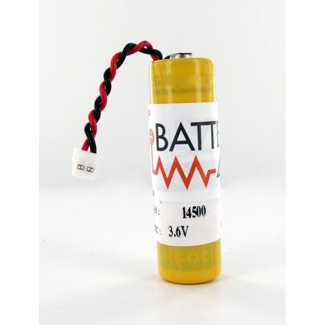 Pile Lithium 3.6V pour Enregistreur de Temp. JRI modèle SPY TH-TC-UN