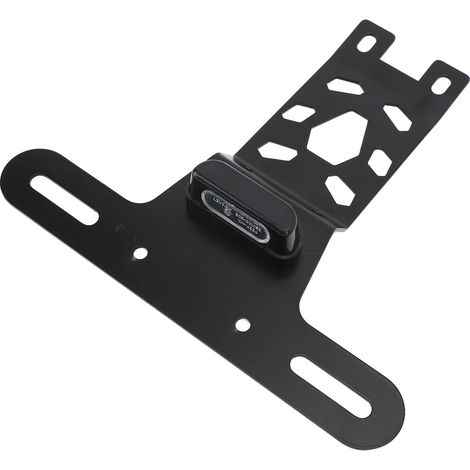 Support de lumière de plaque d'immatriculation de moto, cadre arrière en fer de remplacement pour Hunter 350 (1/5)