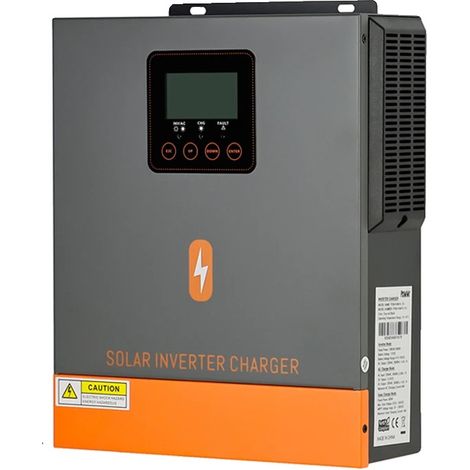 Onduleur solaire hybride, contrôleur de charge solaire MPPT, sortie en onde sinusoïdale pure, 12V 1K, 220-240V (1/2)