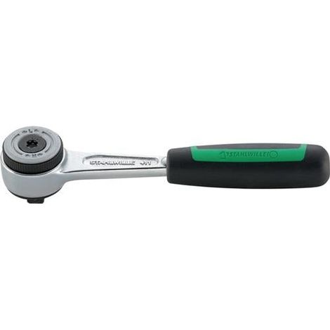 Stahlwille Clé à cliquet réversible 411 1/4" 60 dents - 11231011 (1/4)