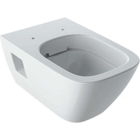 Geberit Selnova Square - Wand WC, Wandmontage, 530x360 mm, Spülrandlos, Weiß 501.546.01.1
