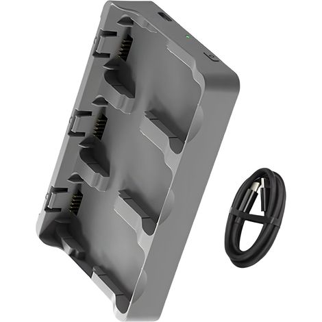 Unité de charge avancée à 3 batteries pour appareils volants offrant une recharge complète de 46 instants et une fonction d'alimentation mobile (1/5)