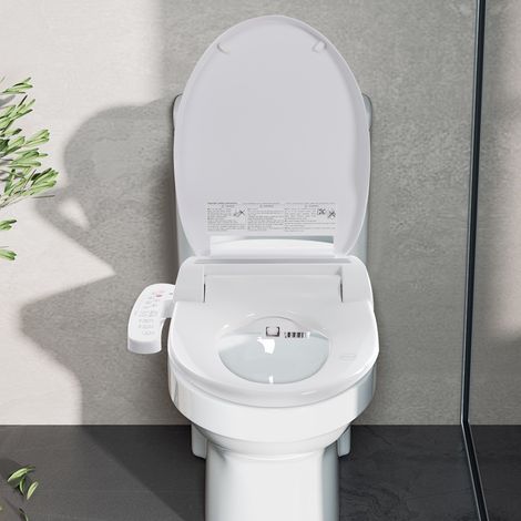 Elektronischer Bidet Toilettensitz beheizter Sitz, selbstreinigende Düse (1/5)