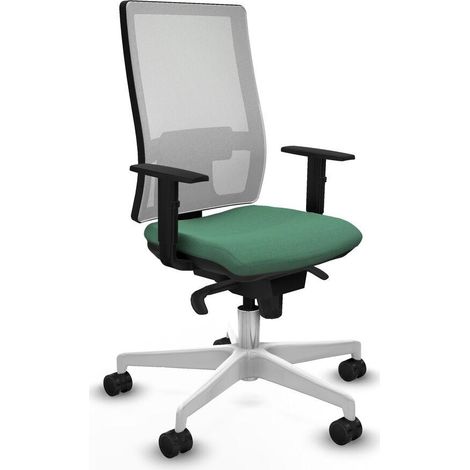 Piqueras y Crespo Horna Chaise de bureau vert émeraude (1/3)