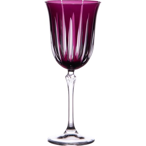 Table Passion - Coffret de 6 verres à pied Divina violet 28 cl (1/2)
