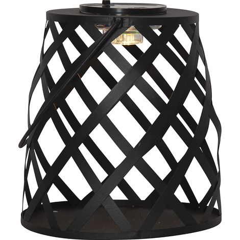 Star LED-Solar-Laterne 'Calabria', Metall, ca.19x20 cm (1/5)