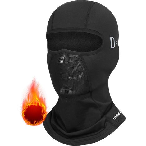 Warme Sturmhaube mit Brillenloch für Damen & Herren, Thermo Skimaske für Ski, Motorrad, Outdoor (1/5)