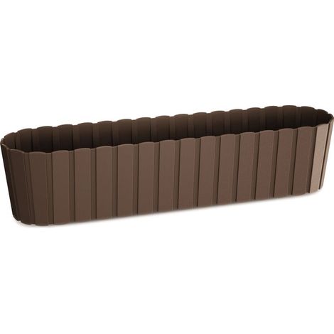 Boardee Case DDEC600 Länglicher Blumentopf Braun