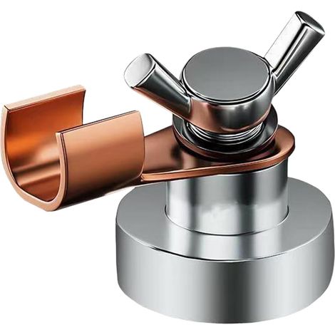 Support de soudage Outil de serrage multifonction Accessoires de soudure par aspiration Pince de support de soudage magnétique pour poteaux métalliques garde-corps (1/5)