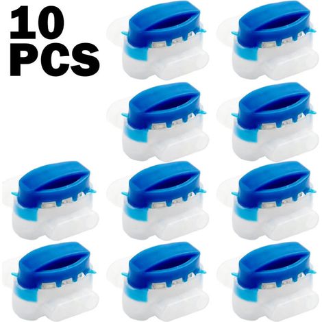 Pack de 10 connecteurs de câbles 3 trous, serre-câbles, connecteurs de fils pour tondeuses à gazon (1/5)