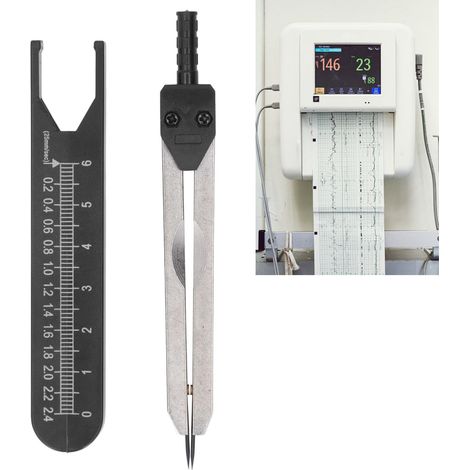 Écarteur d'électrocardiogramme (noir) (1/5)