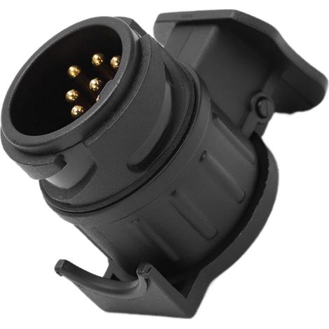 Adattatore connettore per rimorchio da 12V a 13 pin a 7 pin, convertitore per spina di traino per caravan -Crezuo