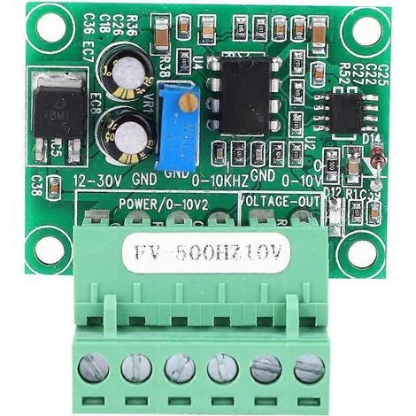 FV-500Hz10V Frequenz-Spannungs-Wandlermodul 0500Hz auf 010V Digital-Analog-Signalmodul