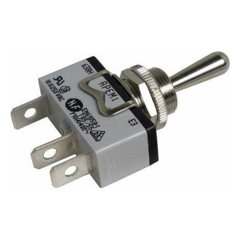 Interruttore a levetta on-off Sp3t 10a/250vac Apem 638h