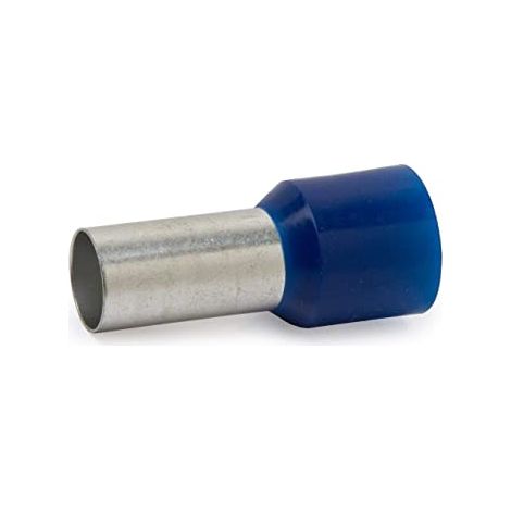 Isolierte Aderendhülse 2,50 mm² blau, Inhalt 100 Stück Lüsterklemmen & Aderendhülsen