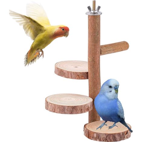 Perche calopsitte Accessoires de Cage à Plate-Forme de (1/5)