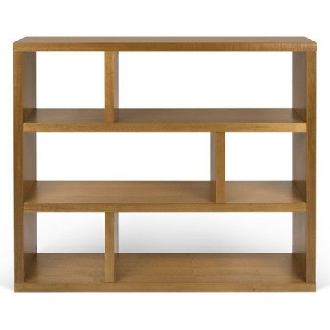 Etagère 120x29x105 cm en décor mukali vernis - WEMBA (1/5)