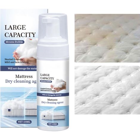 Nettoyant Matelas,Nettoyant Tapis Moquette,Mousse Nettoyante Tapis,Détachant Matelas,Shampouineuse Matelas,Néttoyant Puissant Pour Matélas Jaune,Élimine les taches tenaces et les odeurs (1/5)