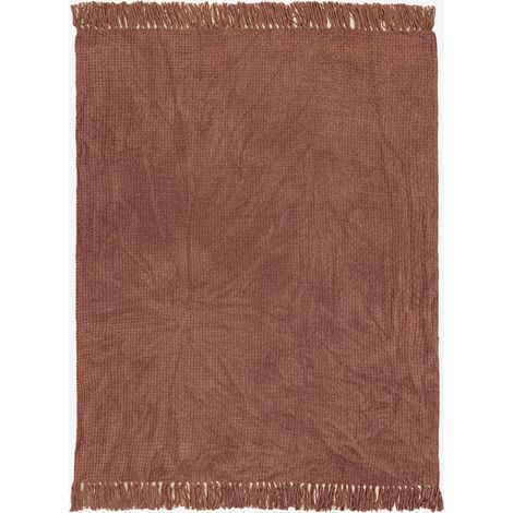 SKLUM Tirset Chenille Plaid Decke Rote Zeder                                  