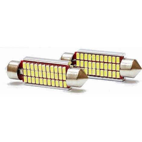 Trade Shop - 2 Paar Positionslampen SV8.5 CANBUS MAXTECH L-P053 12V 42MM 33LED 10W 6000K - (1/2)