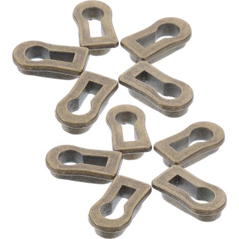 Plaques de finition pour serrure Tofficu, lot 10, style antique (1/5)