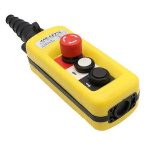 Bouton d'arrêt d'urgence composable – Deux poussoirs – Protection IP65 – Température de fonctionnement -25 à 40℃ – Courant 5A – Thsinde (1/5)