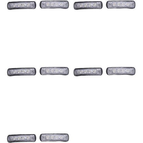Lot de 10 feux de pare-soleil LED 24 V pour camions MAN TGX et TGS 81252606121 (1/5)