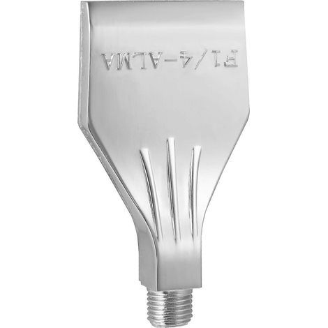 Buse de pulvérisation d'air à filetage pour soufflerie, buse plate pour refroidissement par vent chaud.-8.80X4.80X1.50CM-Silver (1/4)