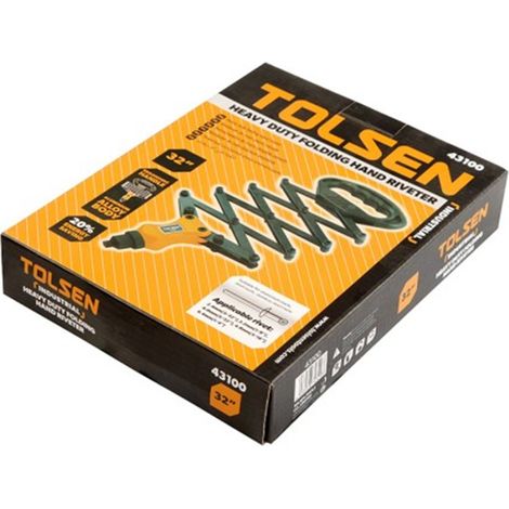 Remachadora Acordeón 190mm TOLSEN, TOLSEN