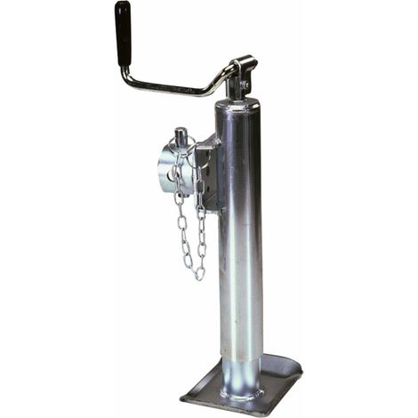 Lem Select – Béquille basculante 1300 Kg – Tube Ø 57 mm – Fixation par tube – Manivelle repliable pour rangement facile (1/2)