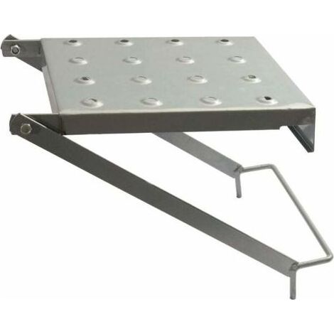 Plate-Forme de Travail, Plateforme de Travail pour Echelle Tools Etagère de Travail pour Toutes les Echelles Tenir 180 kg- (1/5)