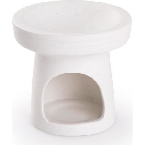 Bruleur Parfum - Céramique - Pour Huiles Essentielles - Décoration Intérieure Méditation Yoga - 10 x 10 x 9,5 cm - 1 Pièce (1/5)