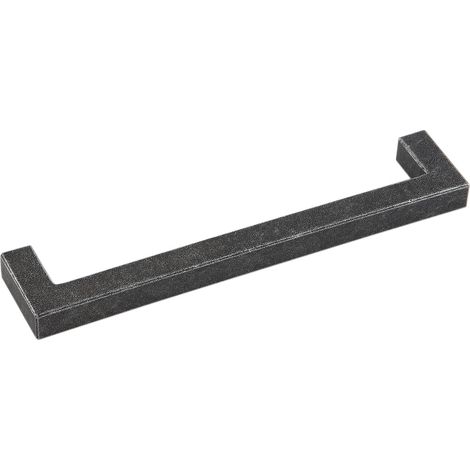 Möbelgriff Schubladengriff Ischgl LA 96mm, Breite 108mm, Eisen schwarz