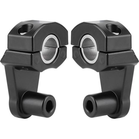Stück 22 mm/28 mm Universal CNC Aluminium Motorrad-Lenkerschwenkhalterung - Crezuo