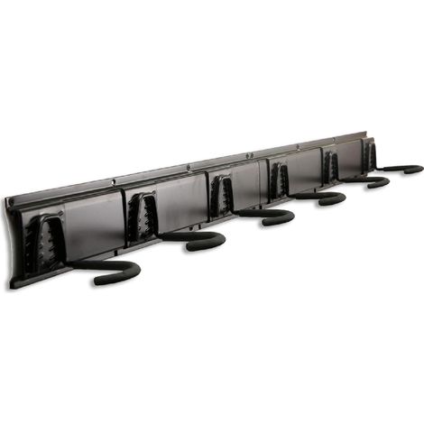PORTA BICICLETTA MURO SUPPORTO 6 POSTI BICI BIKE STAFFA SALVASPAZIO ATTREZZI PARETE METALLO