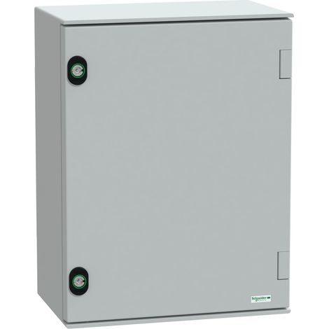 PanelSet PLM - Scatola murale monoblocco in poliestere 430x330x200 IP66 RAL 7035 - NSYPLM43G